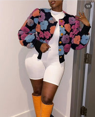 Flower Child Bomber Jacket